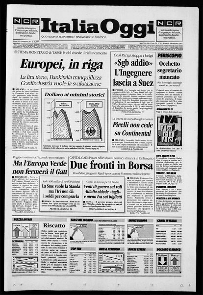 Italia oggi : quotidiano di economia finanza e politica